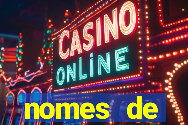 nomes de plataformas de jogos de cassino